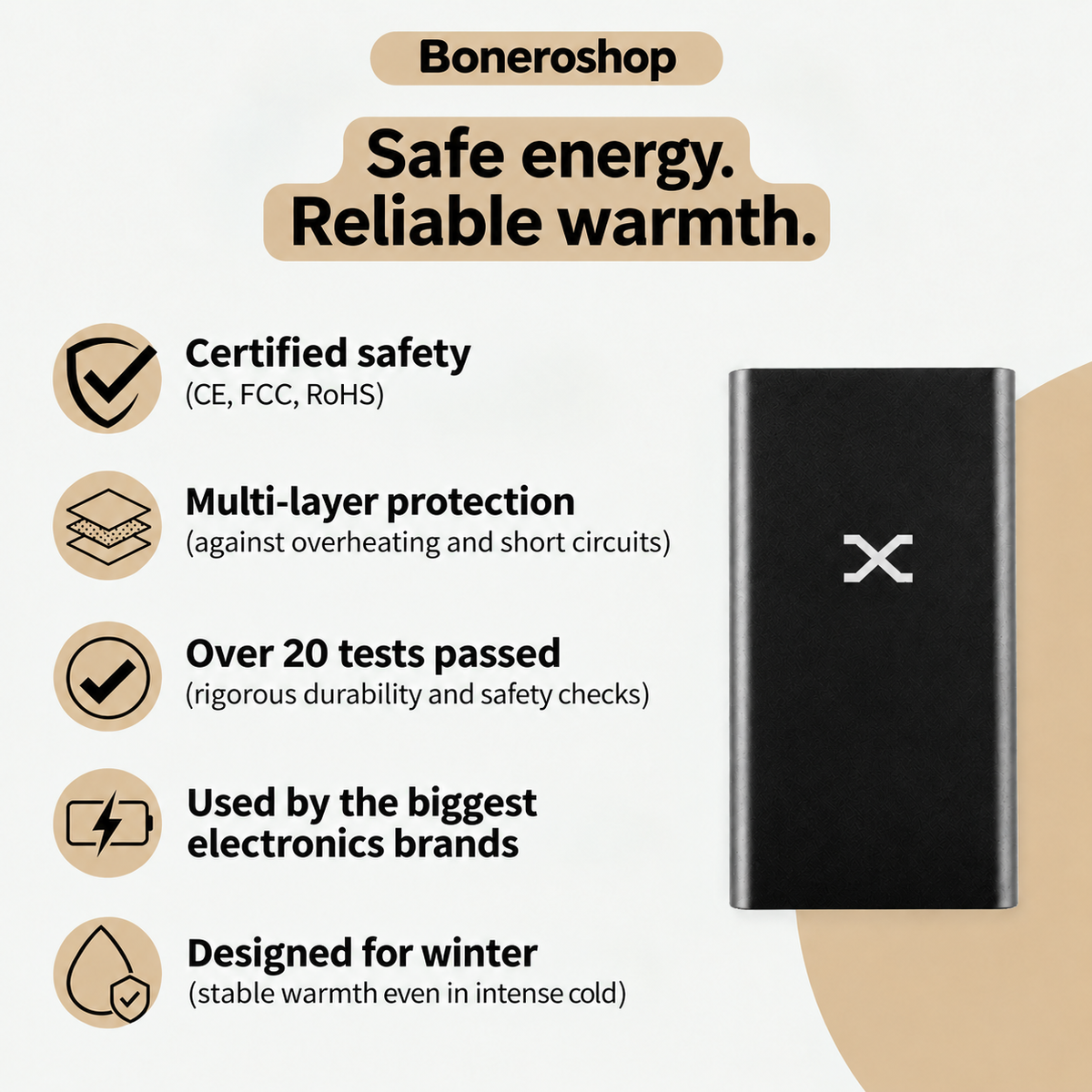 Heated Gloves – Boneroshop X