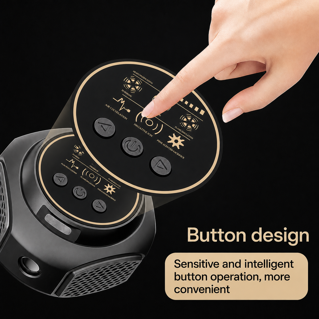 Family living room protected by ultrasonic spider repeller with children and pets present.