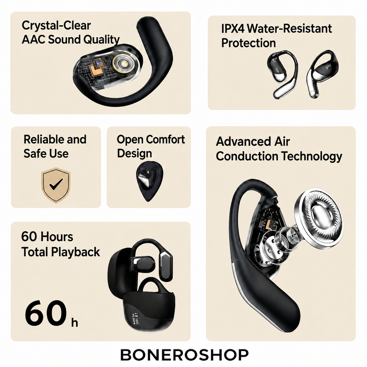 Smart Translation Earbuds 144 Languages