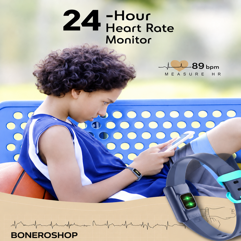 Children's Fitness GPS Watch with Heart Rate Monitor
