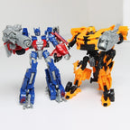 Optimus Bumblebee transforming action figure toy Optimus blue variant