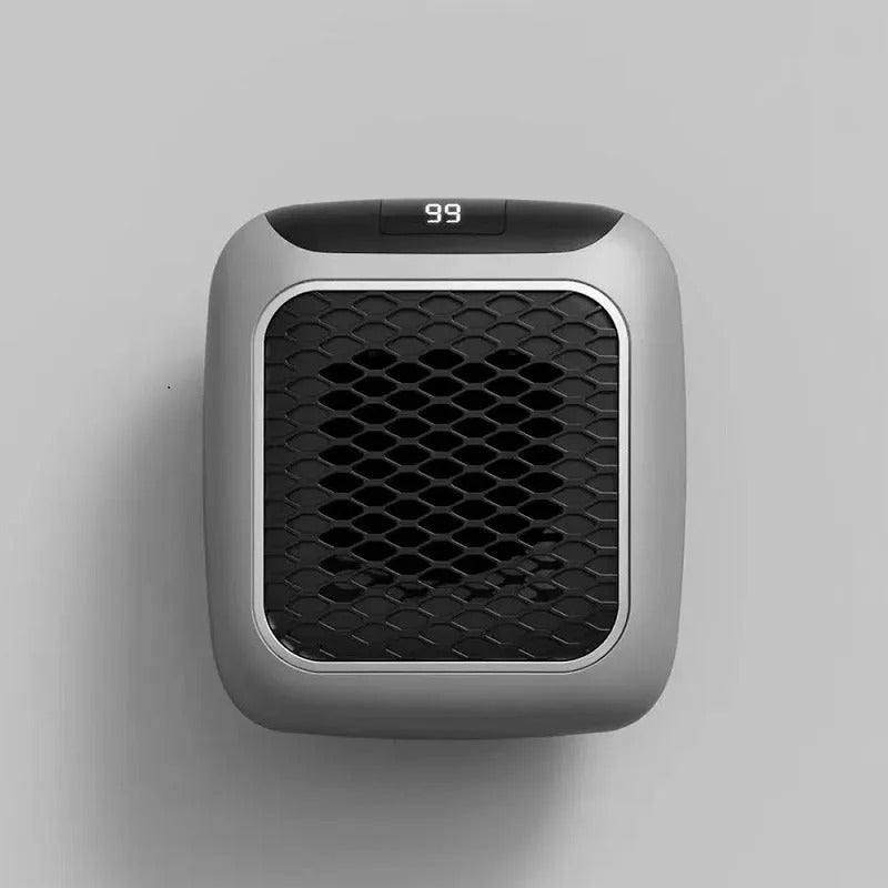 BONEROSHOP 800W heater showing cool-touch body and safety features