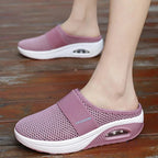 OrthoAir anatomical sole design relieving pressure across heel and arch