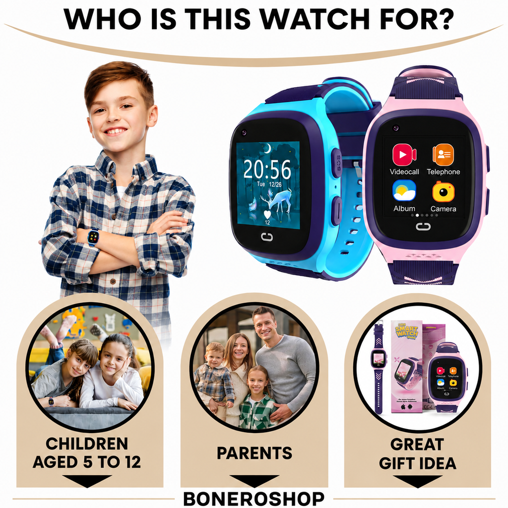 GPS tracking interface on parent's smartphone displaying child's live location.
