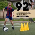 Football Pro Training Mat package contents including mat and anti-slip socks