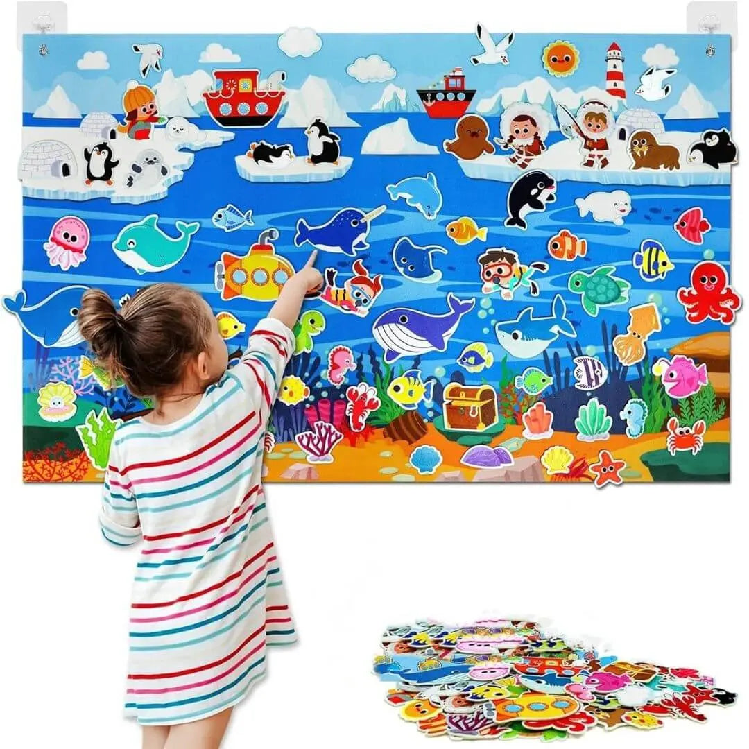 Montessori Felt Board Farm – StoryFelt™