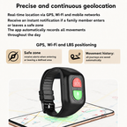 GPS Smart Watch for Elderly – 4G SOS, Health & Safety at All Times