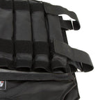 20kg weighted vest with removable weight packs for variable load adjustment