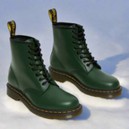Martens boots worn outdoors, showing practical all-season design