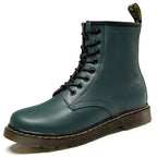 Martin boots worn in urban setting demonstrating everyday versatility