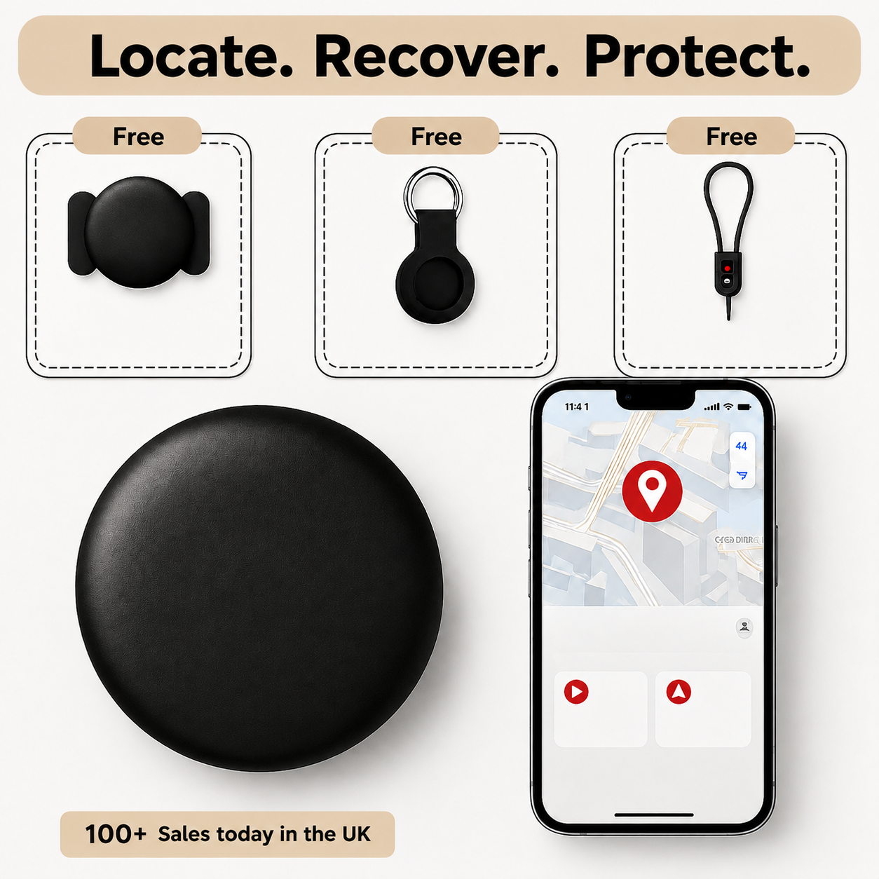 GPS vehicle tracker monitoring multiple vehicles including car, motorbike, bicycle and scooter