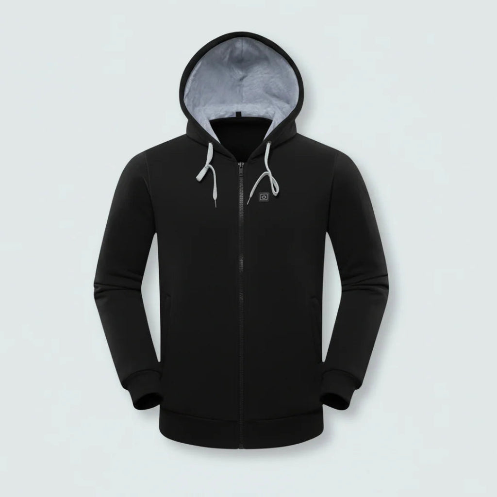 Boneroshop X Heated Hoodie complete package contents laid out