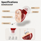 Rechargeable Invisible Hearing Aid – Discreet Water-Resistant Design | ClearPro
