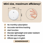 No-subscription GPS vehicle tracker compatible with Apple Find My and Google Find My Device for anti-theft security