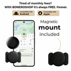 IP67 water-resistant children's GPS tracker being used during outdoor activities