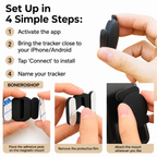 Compact GPS Pet Tracker – Worldwide Location Tracking via Apple & Android Find My – Zero Subscription Costs