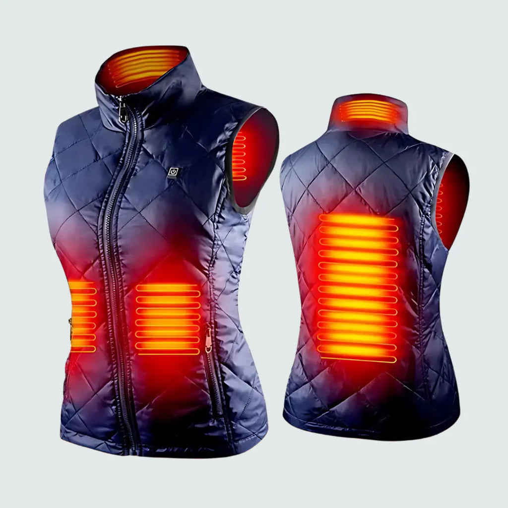 Boneroshop X Heated Gilet lifestyle image showing versatile wear for outdoor and everyday activities
