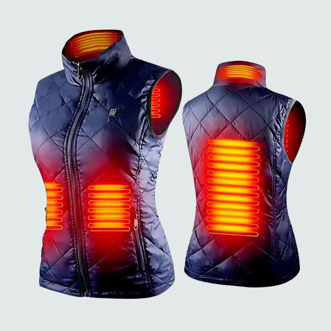 Boneroshop X Heated Gilet lifestyle image showing versatile wear for outdoor and everyday activities