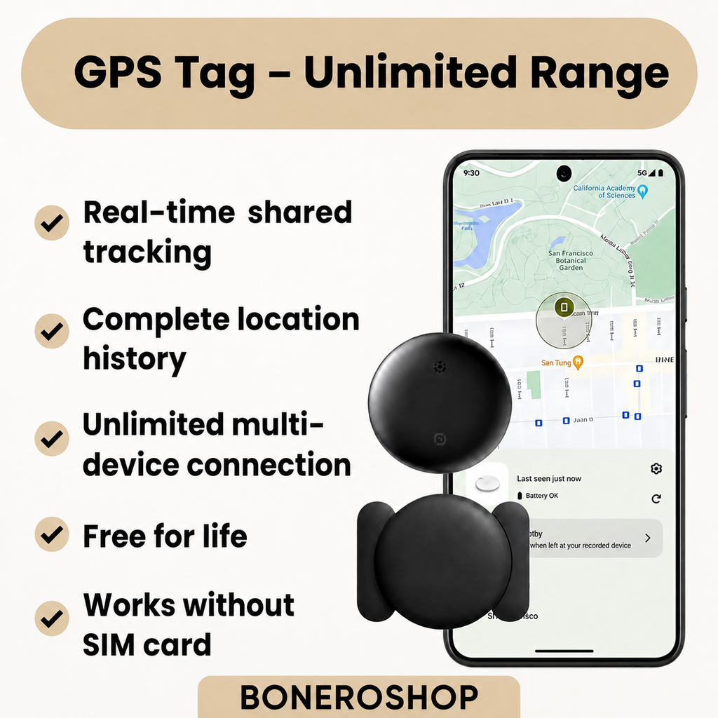 High-precision GPS tracking device for motorbikes offering 24-month battery autonomy