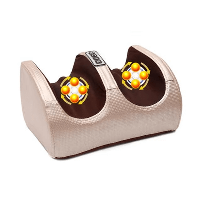 3D Shiatsu electric foot massager portable design for home, office or travel use